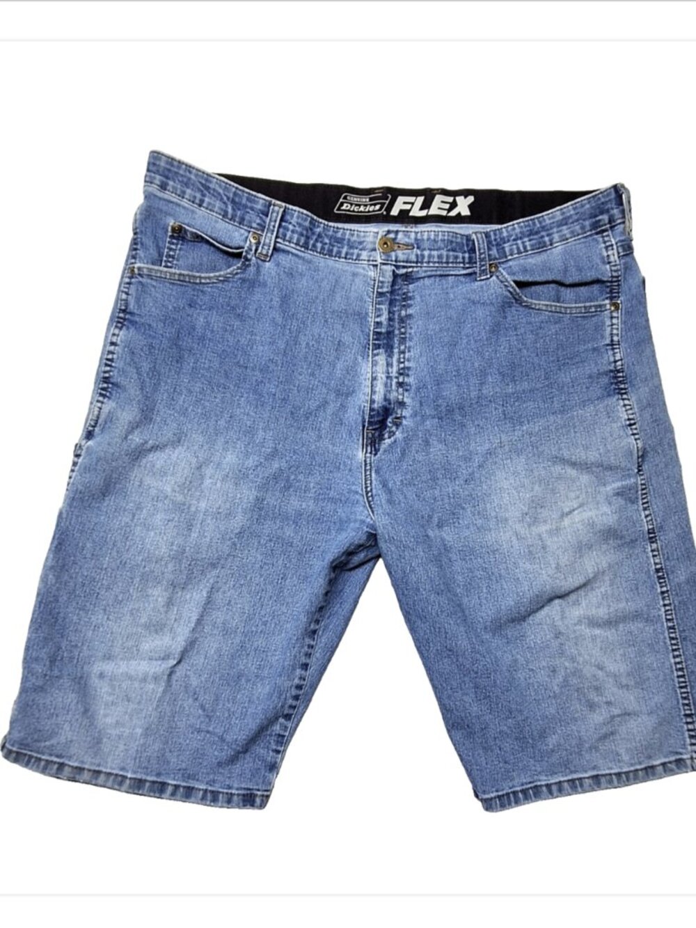 Dickies Flex mens cargo denim shorts size 40